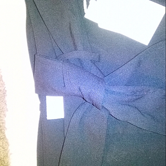 NWT A New Day Black Tie Up Paperbag pants sz 6 - Picture 2 of 10